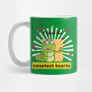 i teach the sweetest hearts - Funny snail teacher Mug